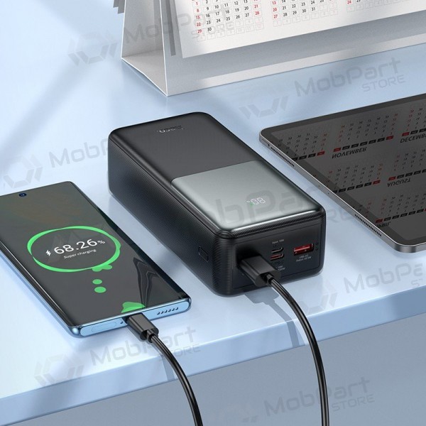 Ulkoinen paristo Power Bank Hoco J136B 22.5W+PD20W 30000mAh musta