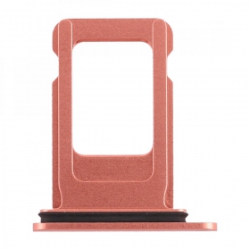 Apple iPhone XR SIM kortin pidike pinkki (Coral)