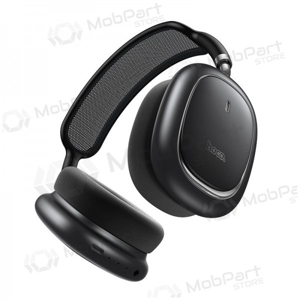 Langattomat kuulokkeet mikrofonilla Hoco W68 ANC Bluetooth musta