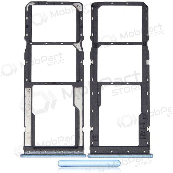 Xiaomi Redmi 10C SIM kortin pidike (sininen)