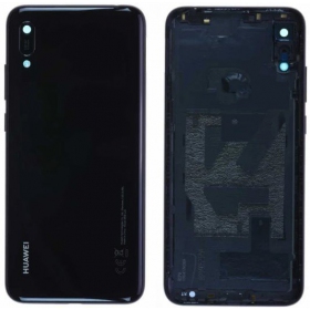 Galinis dangtelis Huawei Y6 2019/Y6 Pro 2019/Y6 Prime 2019 (without Home button hole) Midnight Black alkuperäinen (used Grade B)
