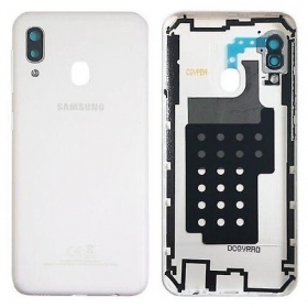 Samsung Galaxy A20e (2019) takakansi (valkoinen) (alkuperäinen)