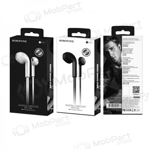 Handsfree Borofone BM23 3,5mm (valkoinen)