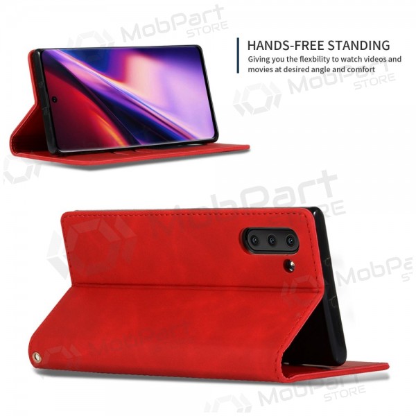 Xiaomi Redmi A7 Pro kotelo - Business Style - punainen