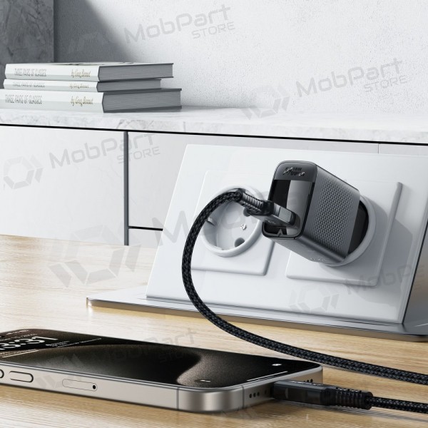 Laturi Acefast A90 18W USB-A musta