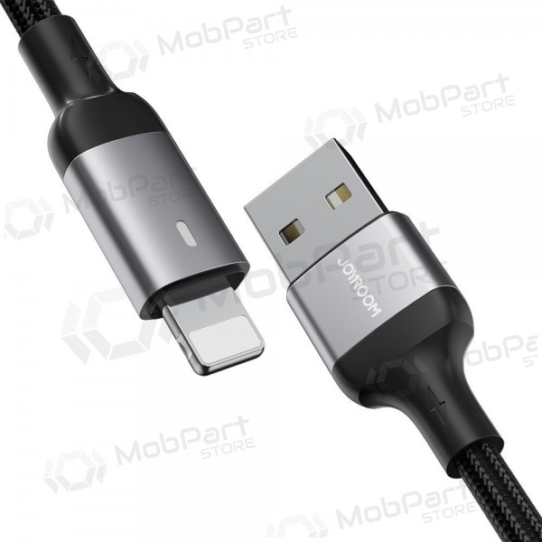 USB kaapeli Joyroom S-UL012A10 USB to Lightning 2.4A 1.2m musta