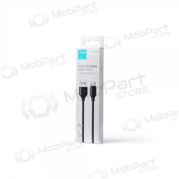 USB kaapeli Joyroom S-UC027A9 USB to Type-C 3A 2.0m musta