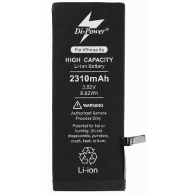 Apple iPhone 6s akku, Di-Power 2310 mAh (suurempi kapasiteetti)