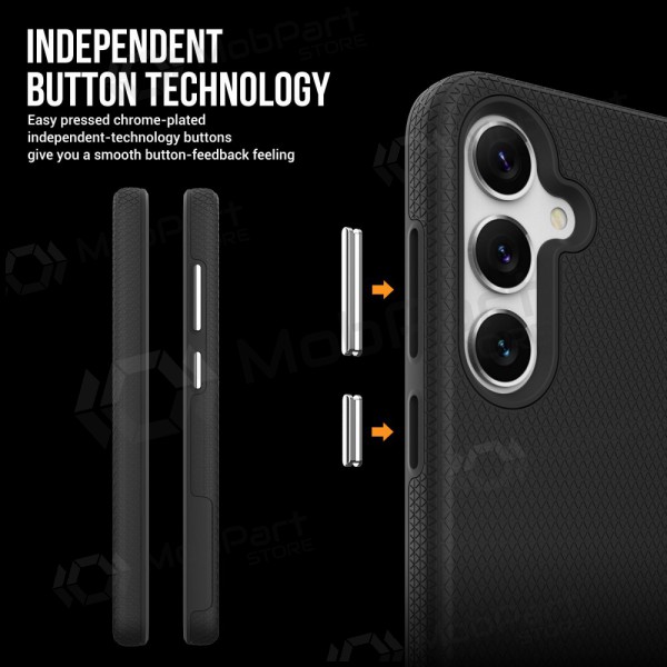 Samsung Galaxy A16 suojakuori „Perfectionists“ (musta)