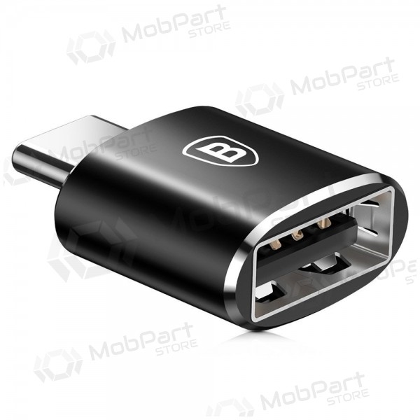 Sovitin Baseus USB-A to Type-C OTG musta CATOTG-01