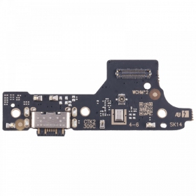 Xiaomi Redmi 12 4G, 12 5G latauspistorasian ja mikrofonin liitin (latausliitin) (service pack) (alkuperäinen)