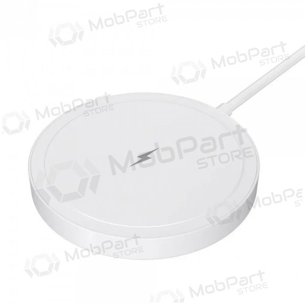 MagSafe langaton laturi Blue Star Charing Pad 15 W USB-C-kaapelilla, valkoinen