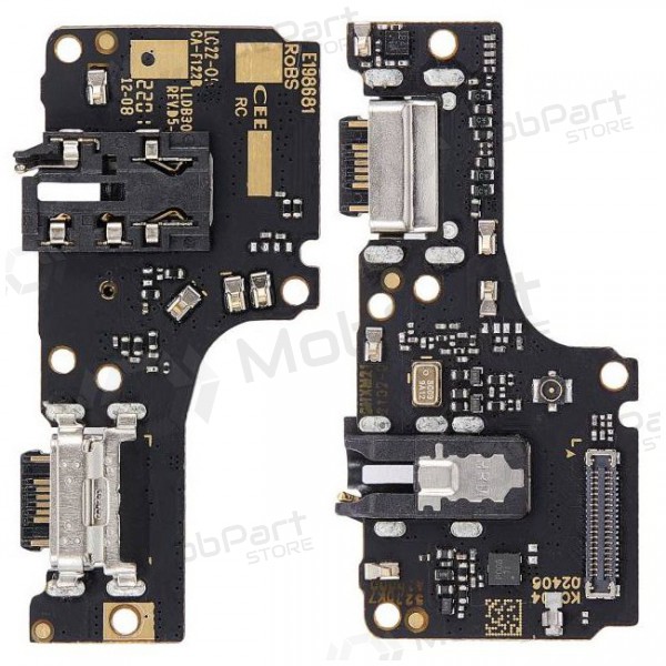 Xiaomi Redmi Note 10 4G / Redmi Note 10S / Poco M5s latauspistorasian ja mikrofonin liitin (latausliitin) - Premium Xiaomi Redmi Note 10 4G / Redmi Note 10S / Poco M5s latauspistorasian ja mikrofonin liitin (latausliitin) - Premium