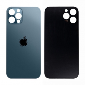 Apple iPhone 12 Pro takaakkukansi (sininen) (bigger hole for camera)