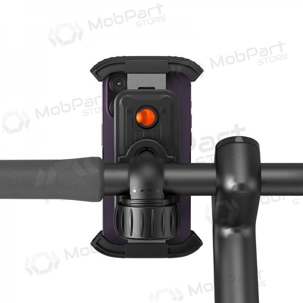 Telefono laikiklis dviračiui Baseus QuickGo Series Bike Phone Mount Cluster musta C40561500113-00
