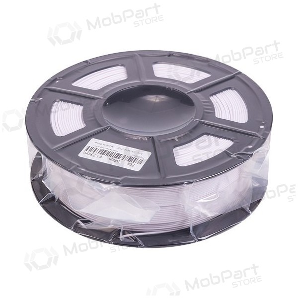 3D spausdinimo plastikas PLA, 1.75mm, 1kg, valkoinen