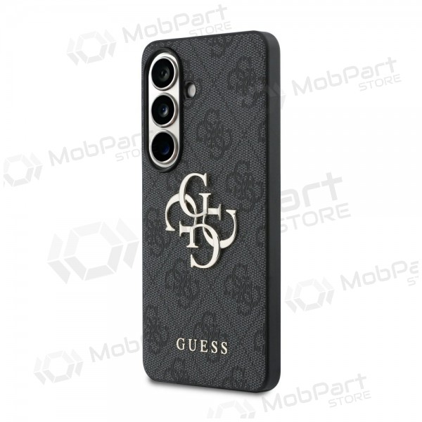 Samsung Galaxy S26 kotelo - Guess PU 4G Metal Logo (harmaa)