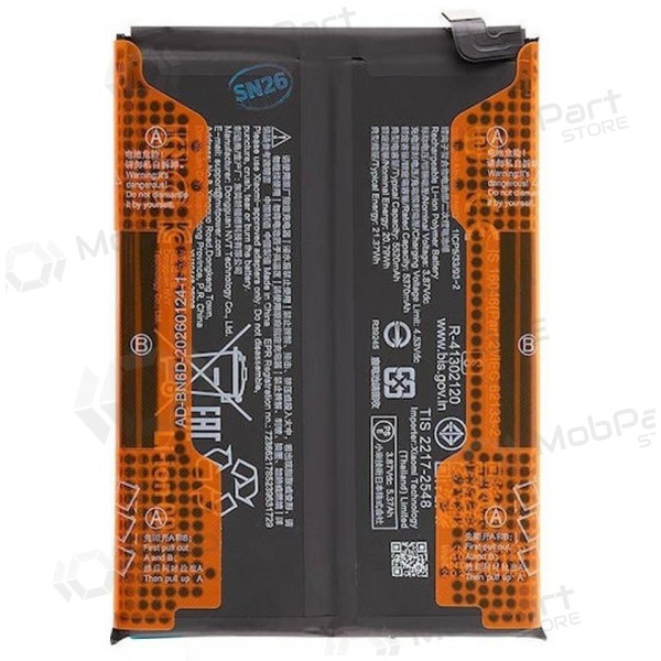 Xiaomi Redmi Note 15 5G, Poco M8 5G akku, akku (BN6D) (alkuperäinen)