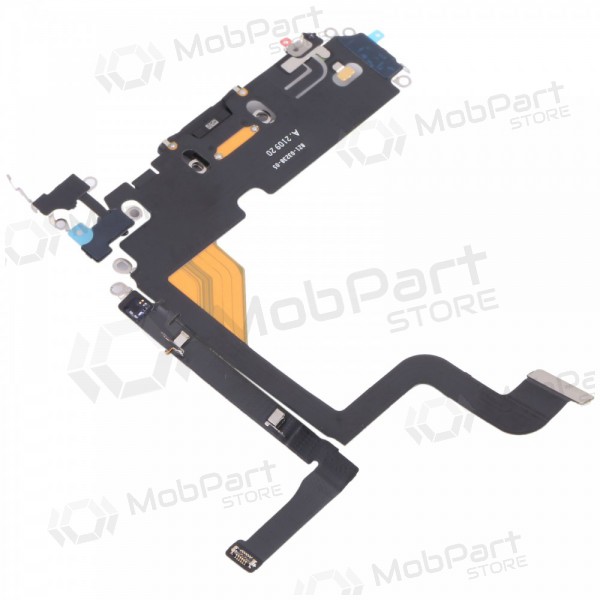 Apple iPhone 13 Pro latausliitin ja mikrofoniliitin (musta)