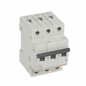 Legrand johdonsuojakatkaisija RX3 419234 - (13A, 3P, 400V, 6kA)