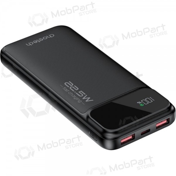 Ulkoinen paristo Power Bank Choetech B728 22.5W 10000mAh musta