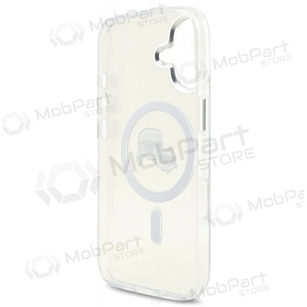 Apple iPhone 17 kotelo - Karl Lagerfeld IML K&CH Heads Metal Frame MagSafe (läpinäkyvä)