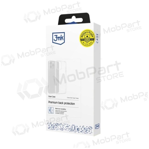 Samsung Galaxy A37 kuoret - 3MK Clear Case (läpinäkyvä)