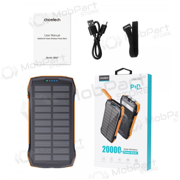 Ulkoinen paristo Power Bank Choetech B657 20000mAh