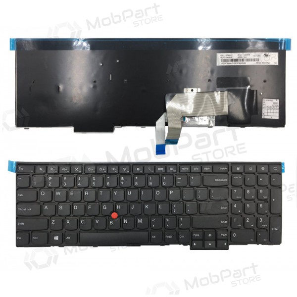 Lenovo: ThinkPad Edge P50S, L560, T540P, W550S, T550, T560 näppäimistö