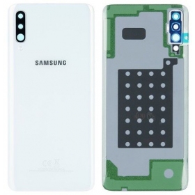 Samsung Galaxy A70 (2019) takakansi (valkoinen) (alkuperäinen)
