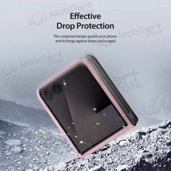 Samsung Galaxy Z Flip8 kotelo - Dux Ducis Bril (musta)