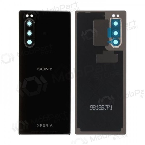 Sony J9210 Xperia 5 takaakkukansi (musta) (käytetty grade B, alkuperäinen)