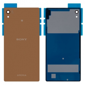 Sony Xperia Z3+ E6553 / Xperia Z4 takaakkukansi (ruskea)
