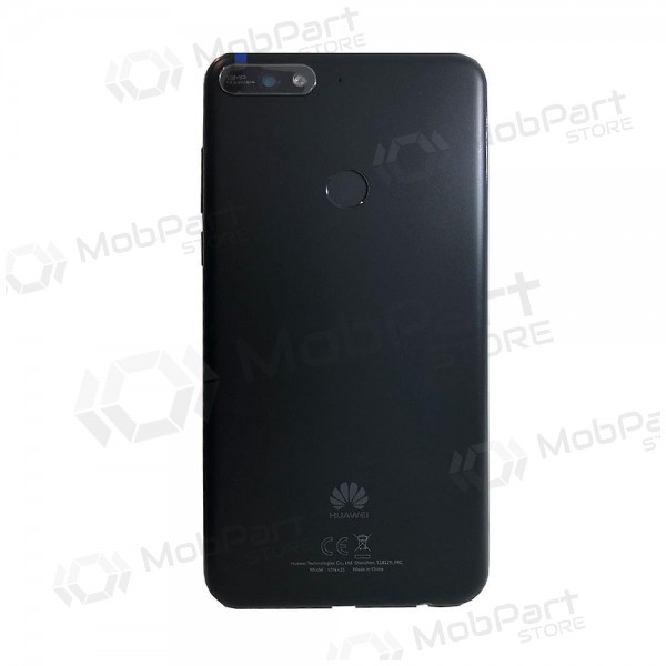 Huawei Y7 Prime 2018 takaakkukansi (musta) (käytetty grade B, alkuperäinen)
