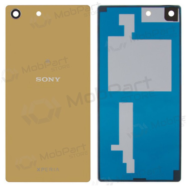 Sony Xperia M5 E5603 / Xperia M5 E5606 / Xperia M5 E5633 Dual takaakkukansi (kultainen)