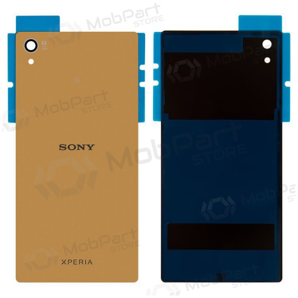 Sony Xperia Z5 Premium E6833 / Z5 Premium E6853 / Z5 Premium E6883 takaakkukansi (kultainen)