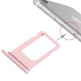 Apple iPhone 7 SIM kortin pidike pinkki (rose gold)
