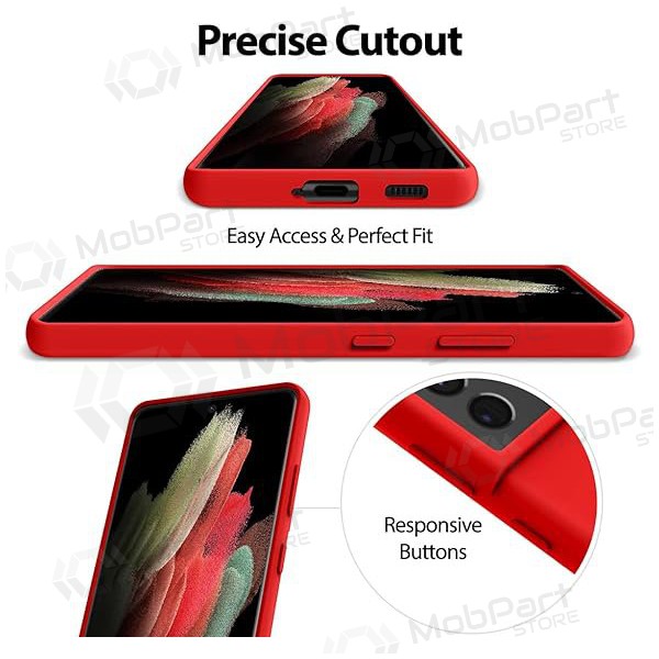 Suojakuori Mercury Silicone Case Samsung A266 A26 5G punainen Suojakuori Mercury Silicone Case Samsung A266 A26 5G punainen