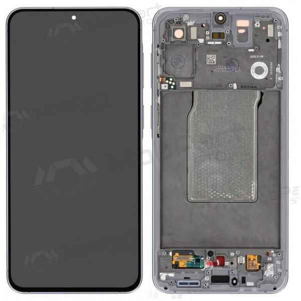 Samsung Galaxy A57 5G näyttö (harmaa) (kehyksellä) (Premium)
