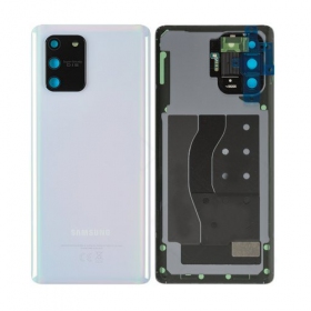 Samsung G770 Galaxy S10 Lite takaakkukansi valkoinen (Prism White) (käytetty grade B, alkuperäinen)