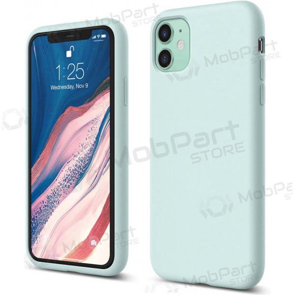 Apple iPhone 14 Plus kotelo - Liquid Silicone (mintunvihreä)