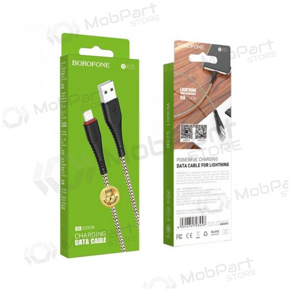 USB kaapeli BOROFONE BX25 Powerful 