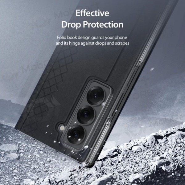 Samsung Galaxy Z Fold SE kotelo - Dux Ducis Bril (musta)