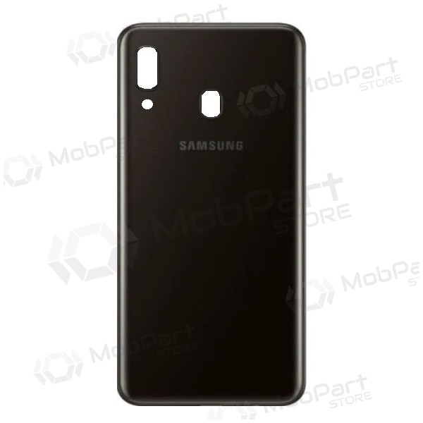 Samsung A205 Galaxy A20 2019 takaakkukansi (musta)