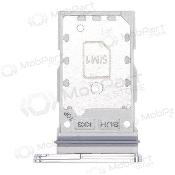 Samsung Galaxy S22 Ultra Dual SIM SIM-korttipidike (valkoinen) (alkuperäinen)