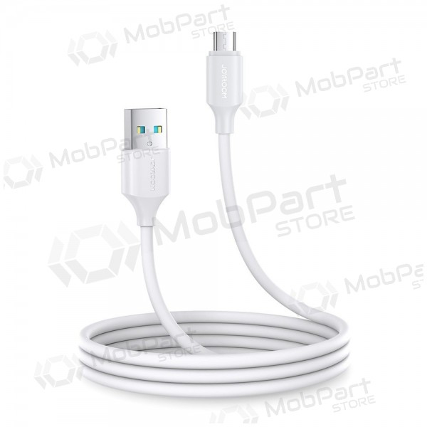USB kaapeli Joyroom S-UM018A9 USB to MicroUSB 2.4A 1.0m valkoinen