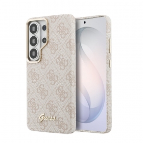 Samsung Galaxy S26 Ultra kotelo - Guess PU 4G Script Metal Logo Magnetic