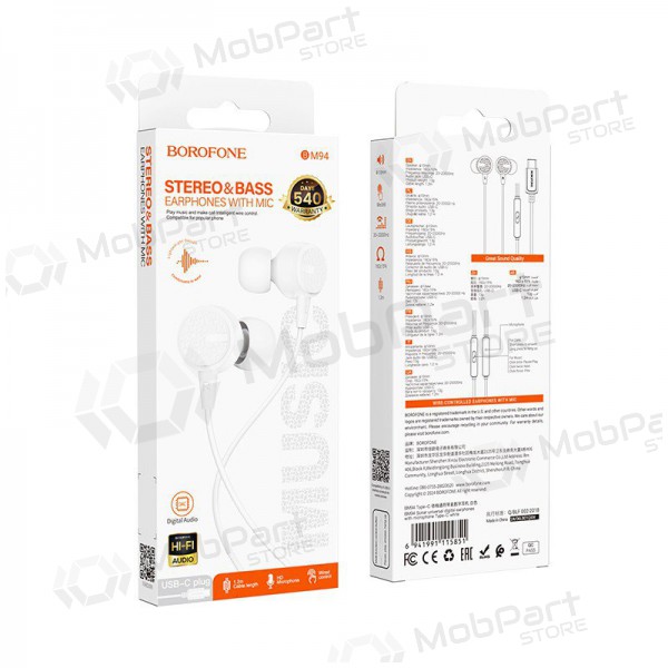 Kuulokkeet Borofone BM94 USB-C Kuulokkeet Borofone BM94 USB-C
