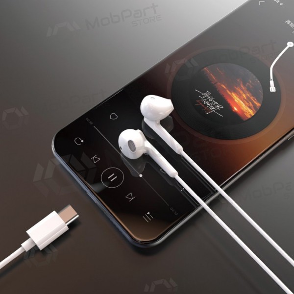 USB-C kuulokkeet Dudao X3C valkoinen