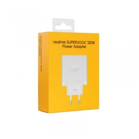 Puhelimen laturi Realme VCBBOAEH 120 W SuperVOOC USB-A valkoinen